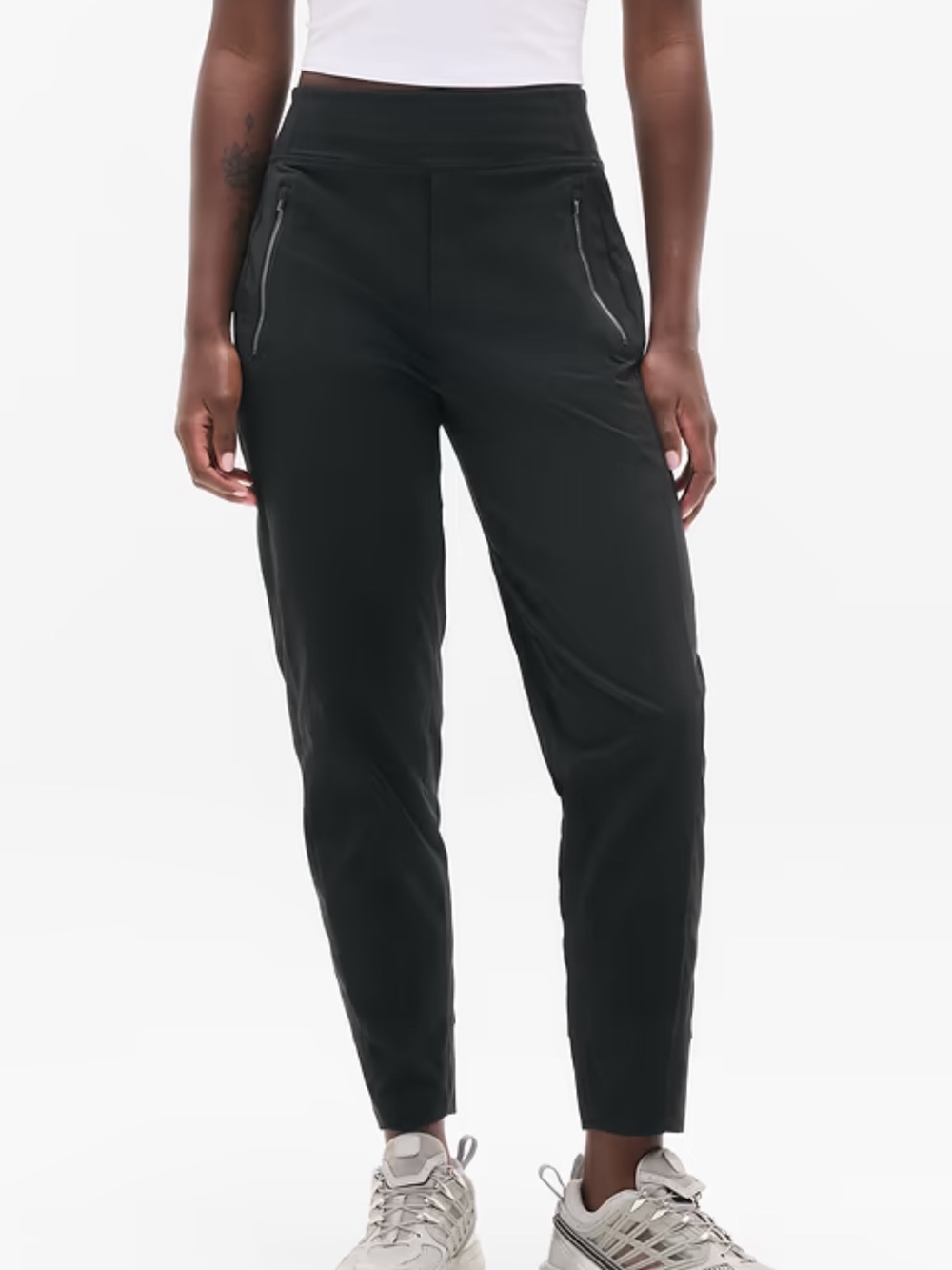 Athleta Trekkie north Women's Black jobber pants 8 T